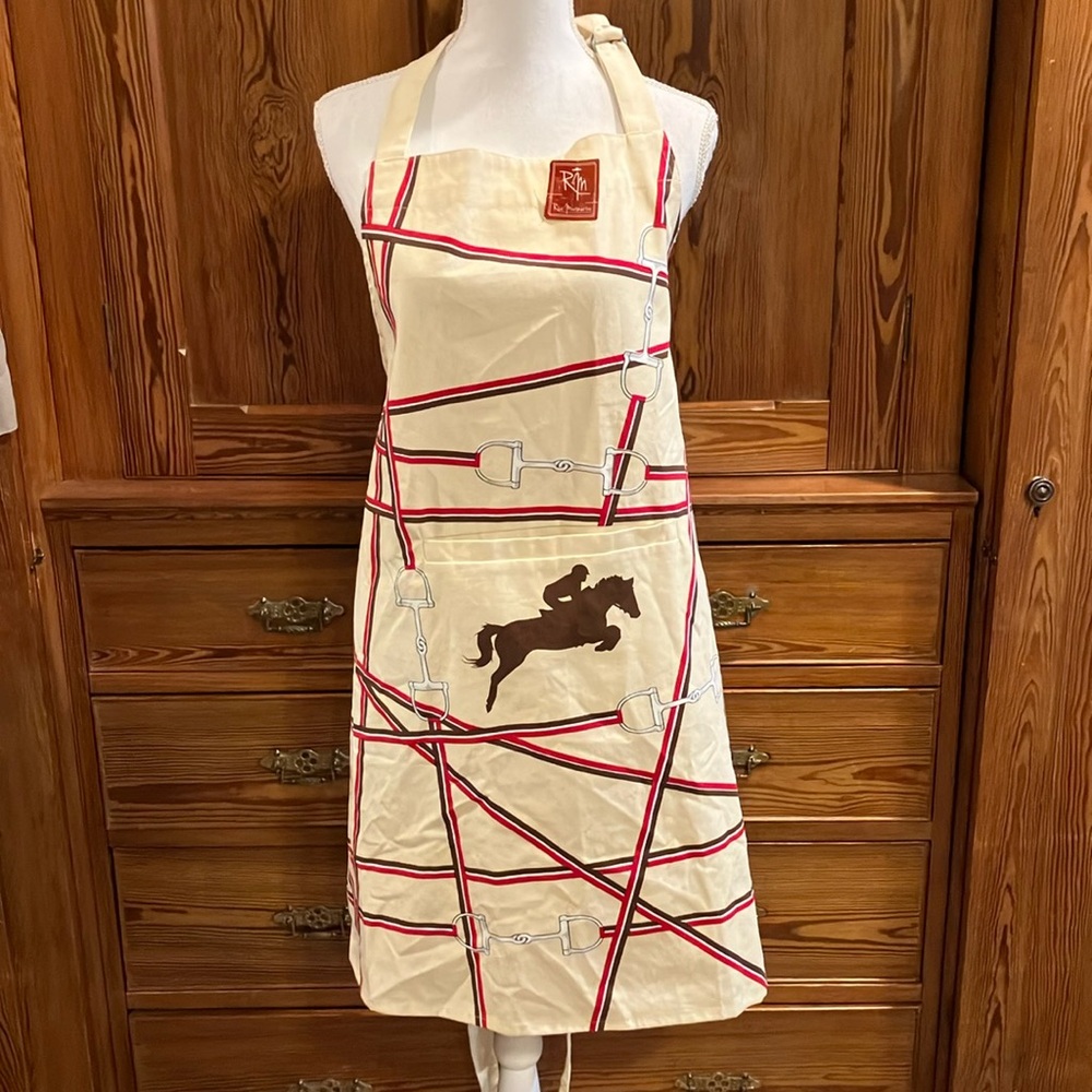 NWT Rue Montmartre apron “horse”